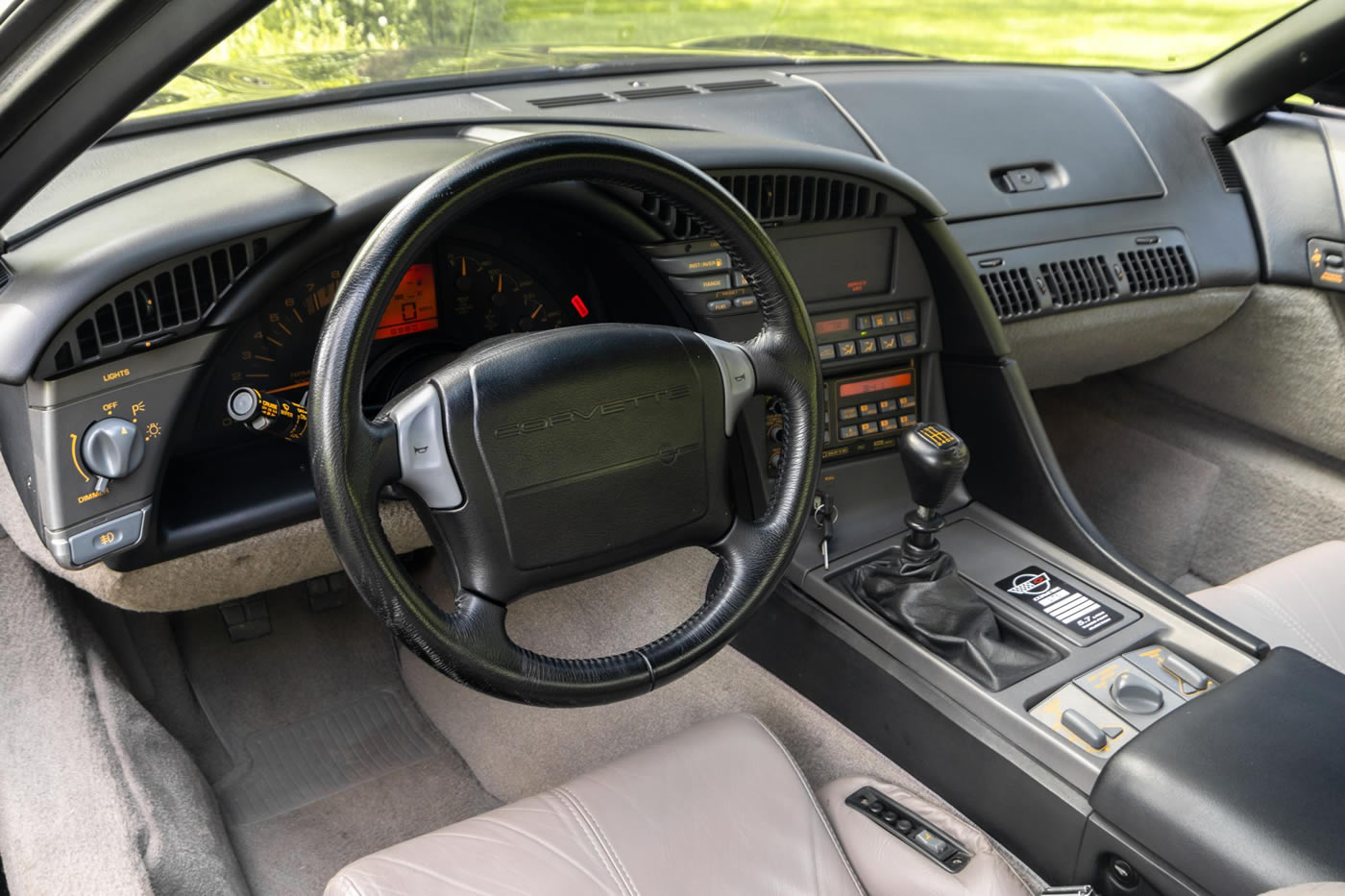 1991 Corvette ZR-1 in Black