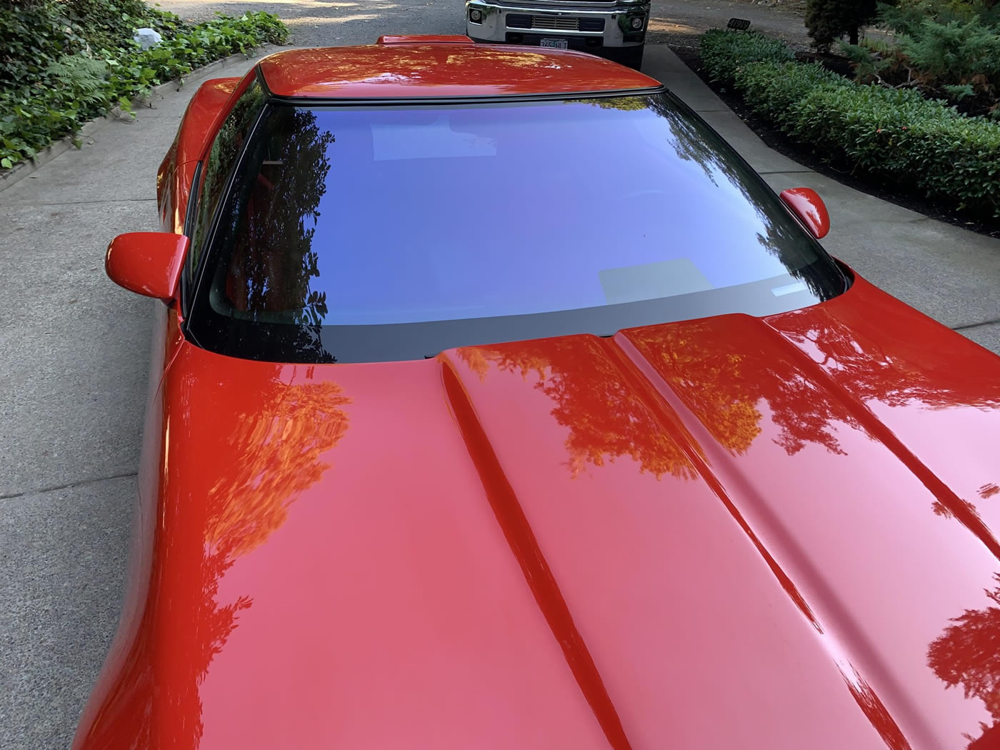1991 Corvette ZR-1 in Bright Red