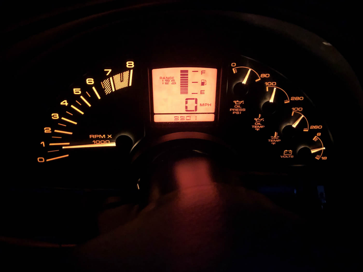 1991 Corvette ZR-1 in Dark Red Metallic