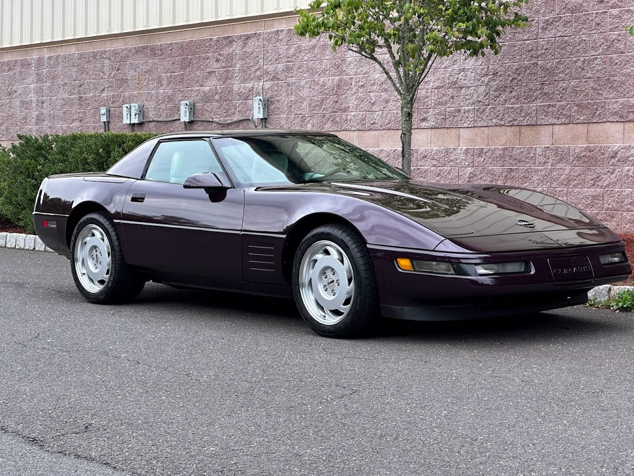 1992 Corvette Convertible in Black Rose Metallic
