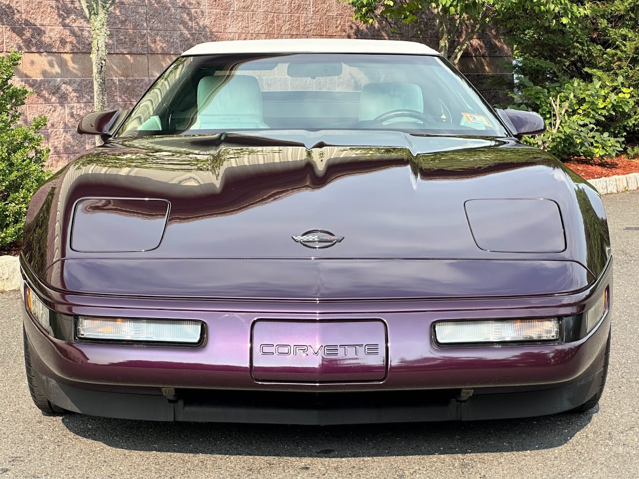 1992 Corvette Convertible in Black Rose Metallic