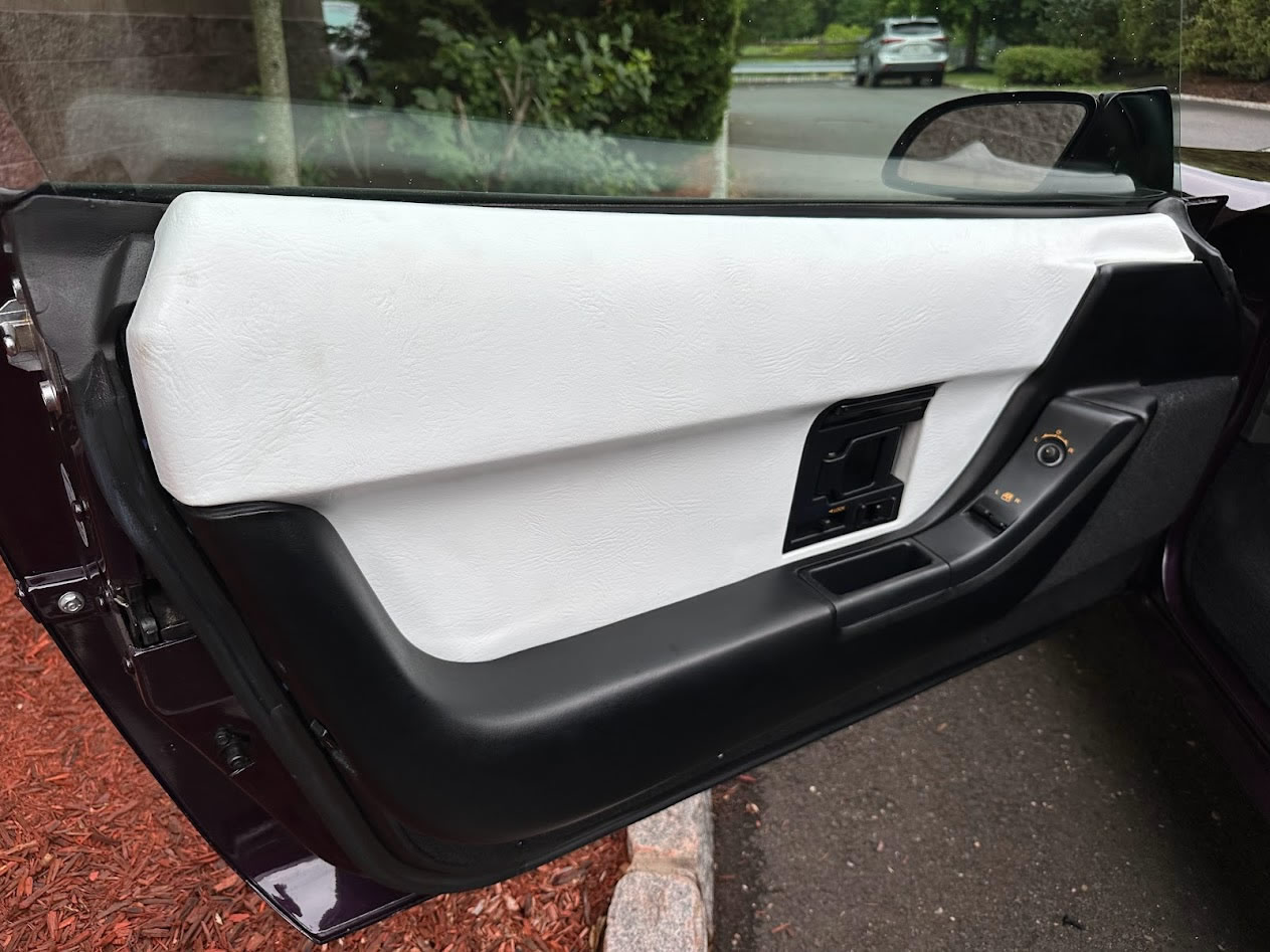 1992 Corvette Convertible in Black Rose Metallic