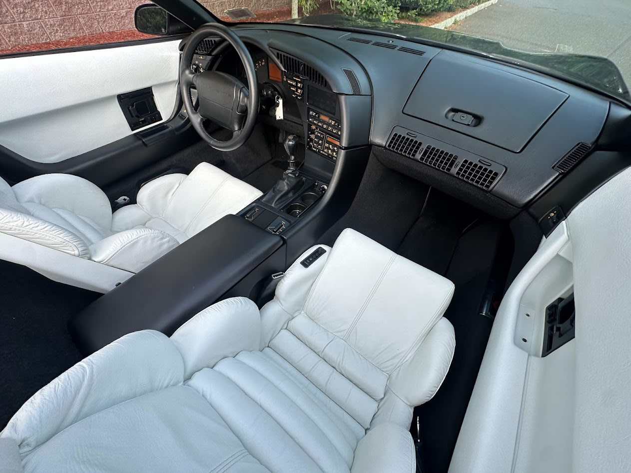 1992 Corvette Convertible in Black Rose Metallic