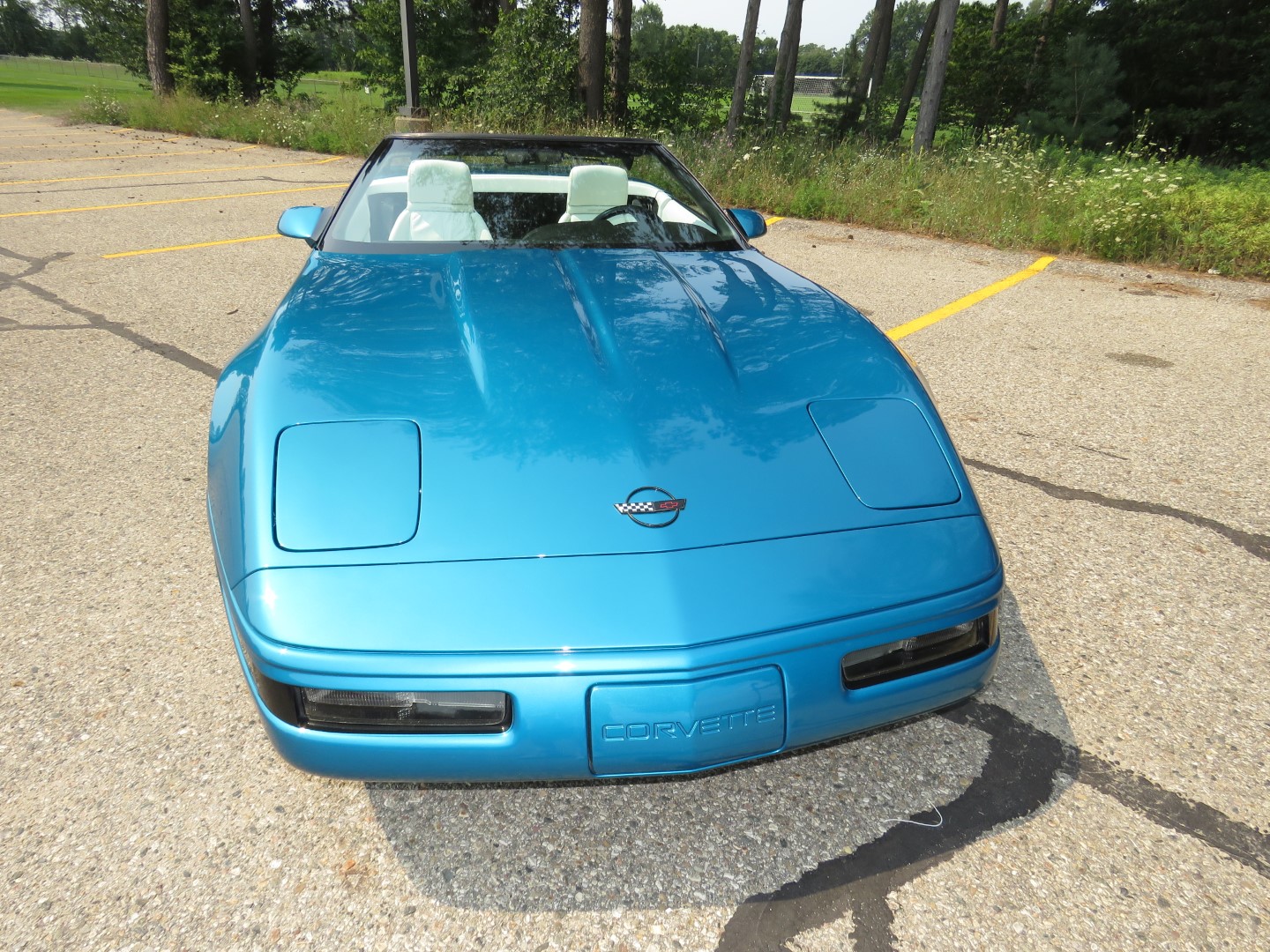 1992 Corvette Convertible in Bright Aqua Metallic