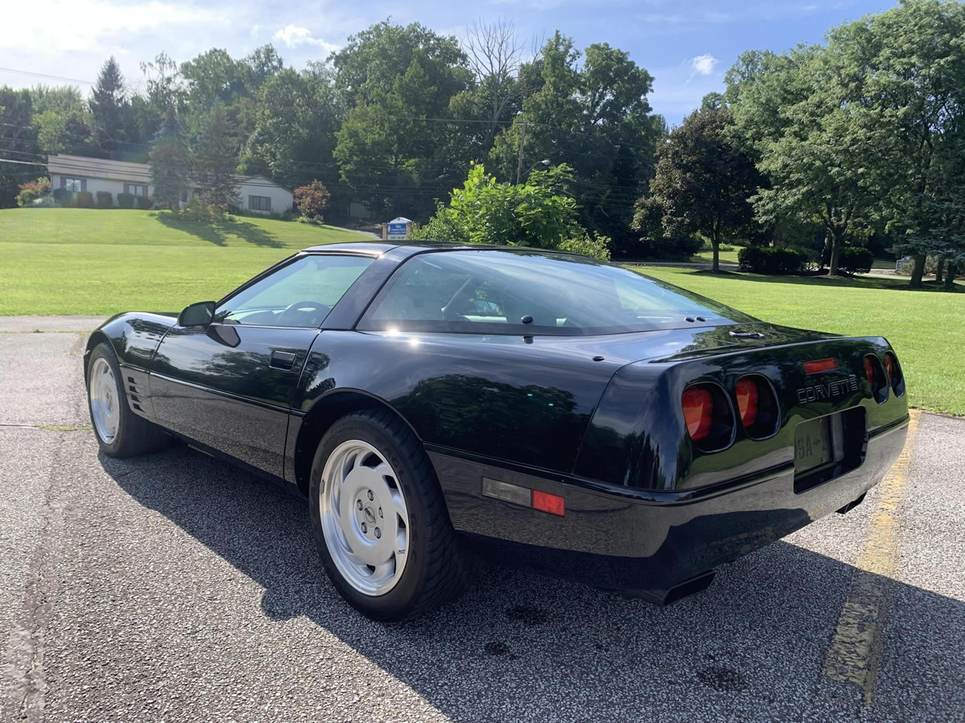 1992 Corvette Coupe in Black