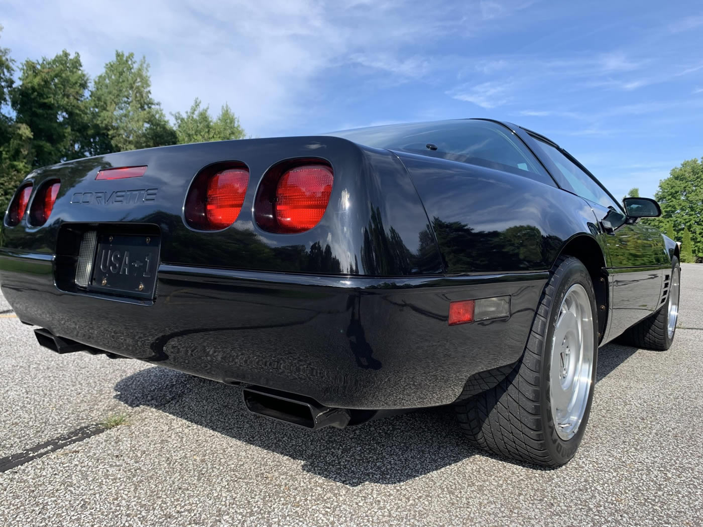 1992 Corvette Coupe in Black