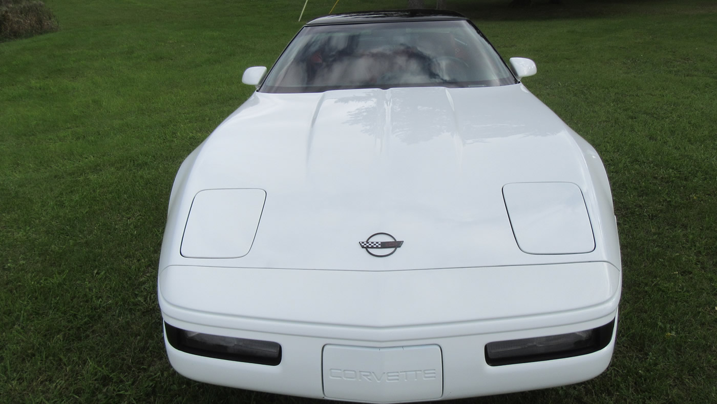 1992 Corvette Coupe in White
