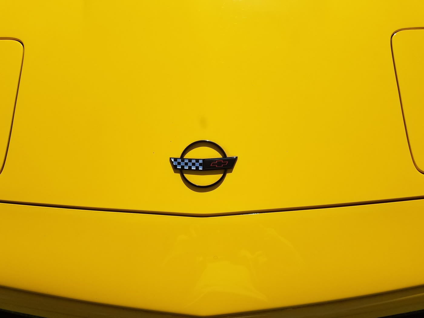 1993 Corvette Convertible in Competition Yellow