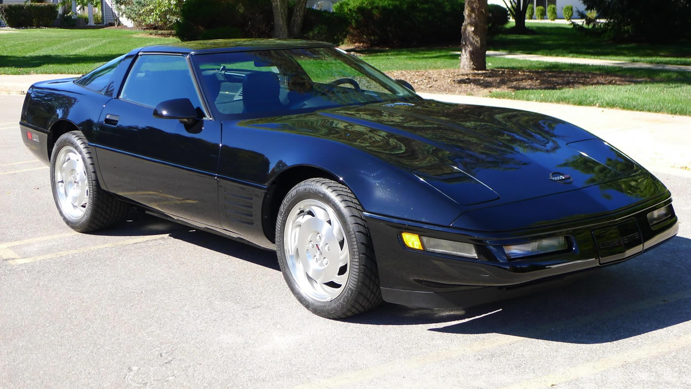 1993 Corvette Coupe in Black