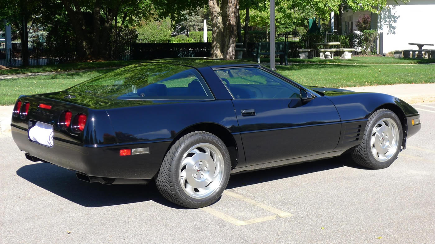 1993 Corvette Coupe in Black