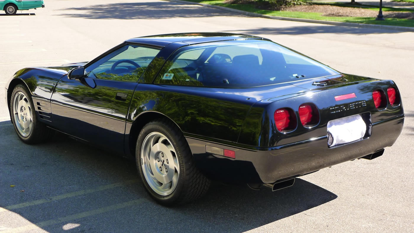 1993 Corvette Coupe in Black