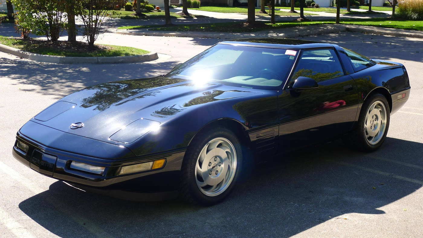 1993 Corvette Coupe in Black