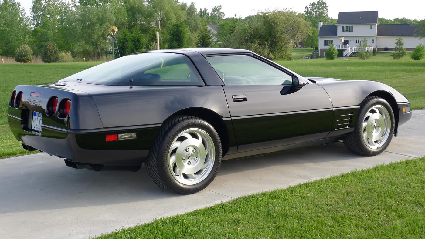 1993 Corvette Coupe in Black