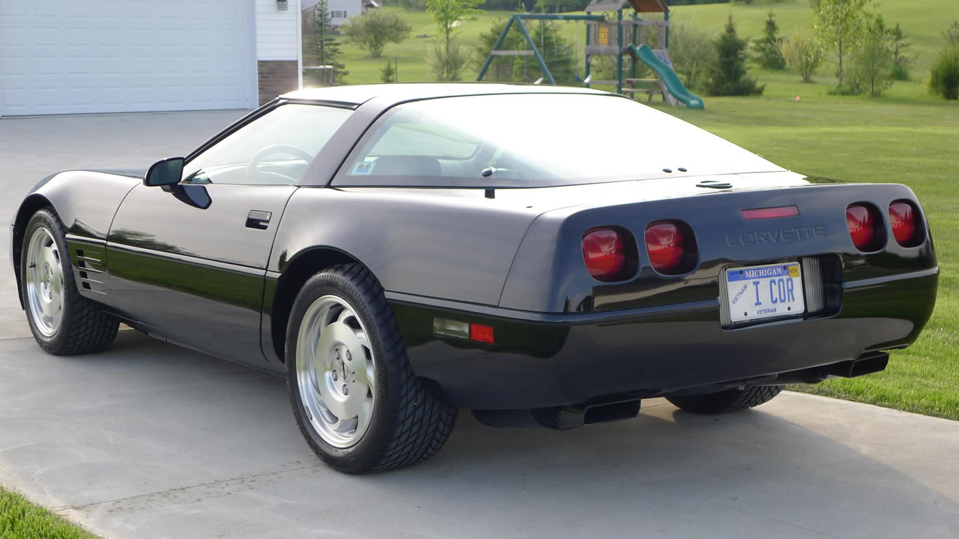 1993 Corvette Coupe in Black
