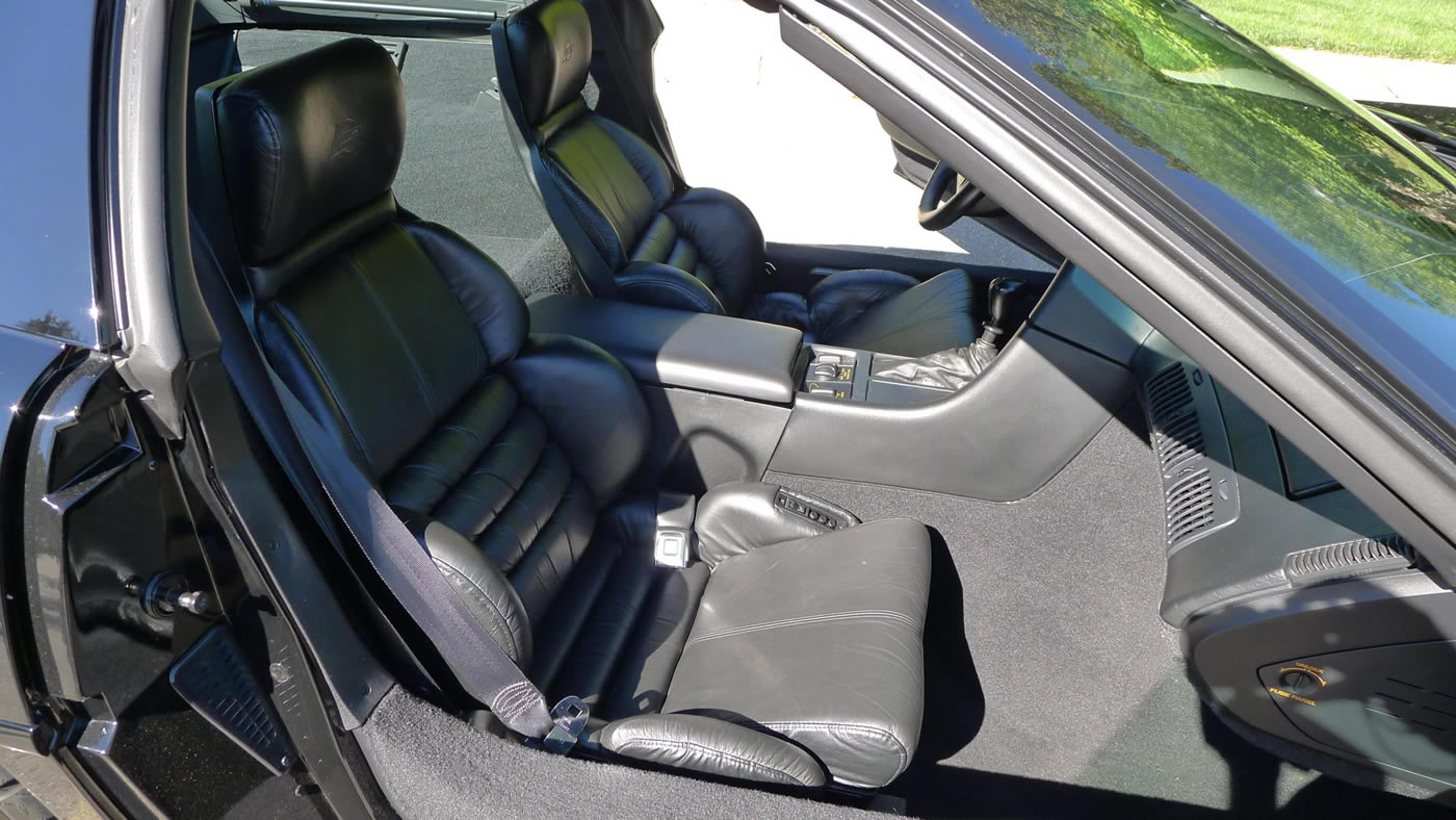 1993 Corvette Coupe in Black