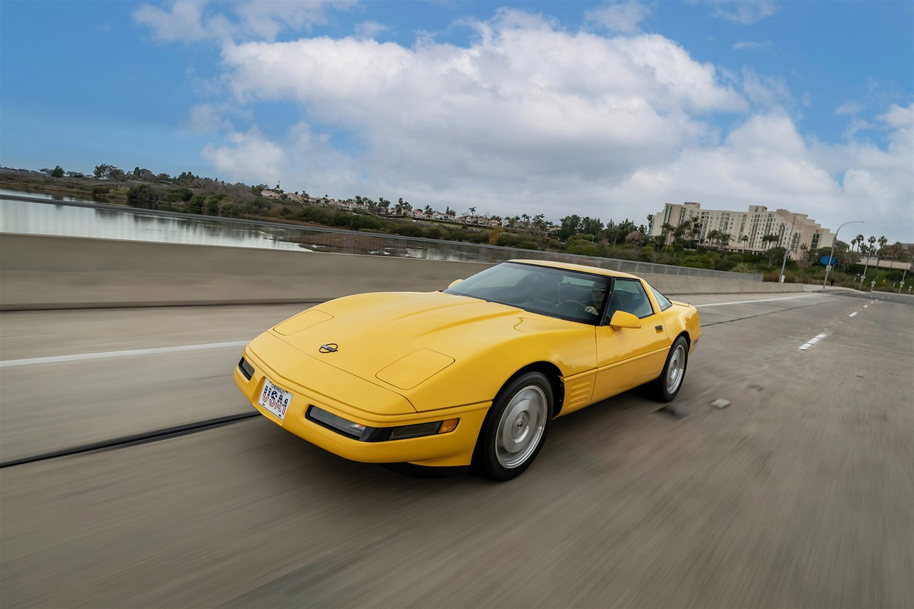 1993 Corvette Coupe in Competition Yellow
