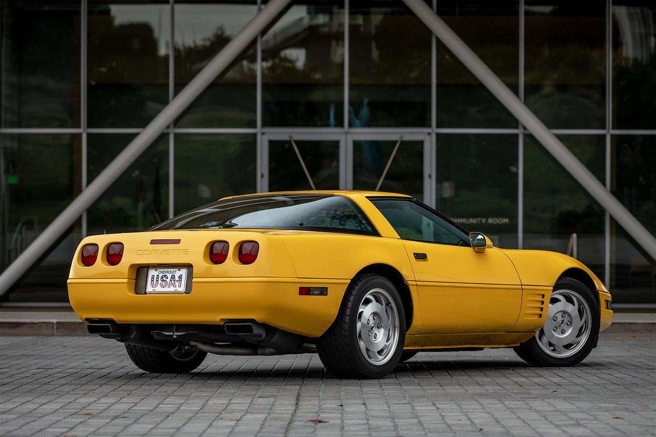 1993 Corvette Coupe in Competition Yellow