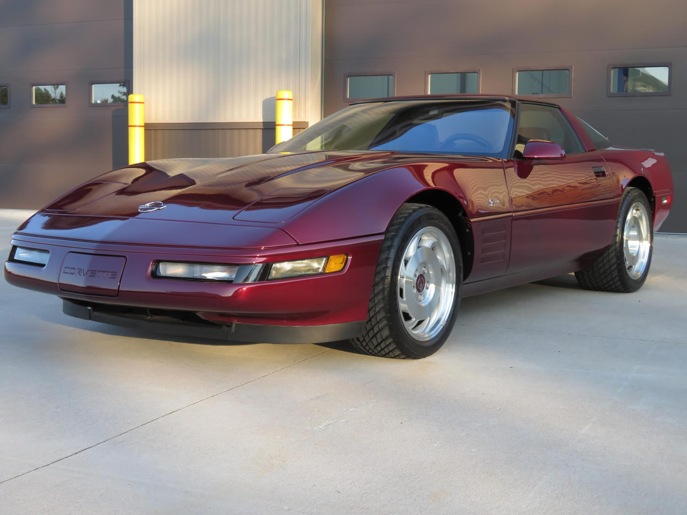 1993 Corvette ZR1 40th Anniversary Edition in Ruby Red Metallic