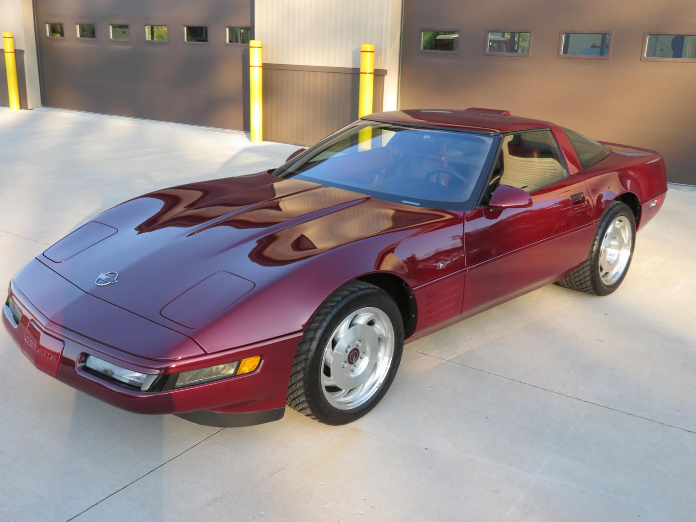 1993 Corvette ZR1 40th Anniversary Edition in Ruby Red Metallic