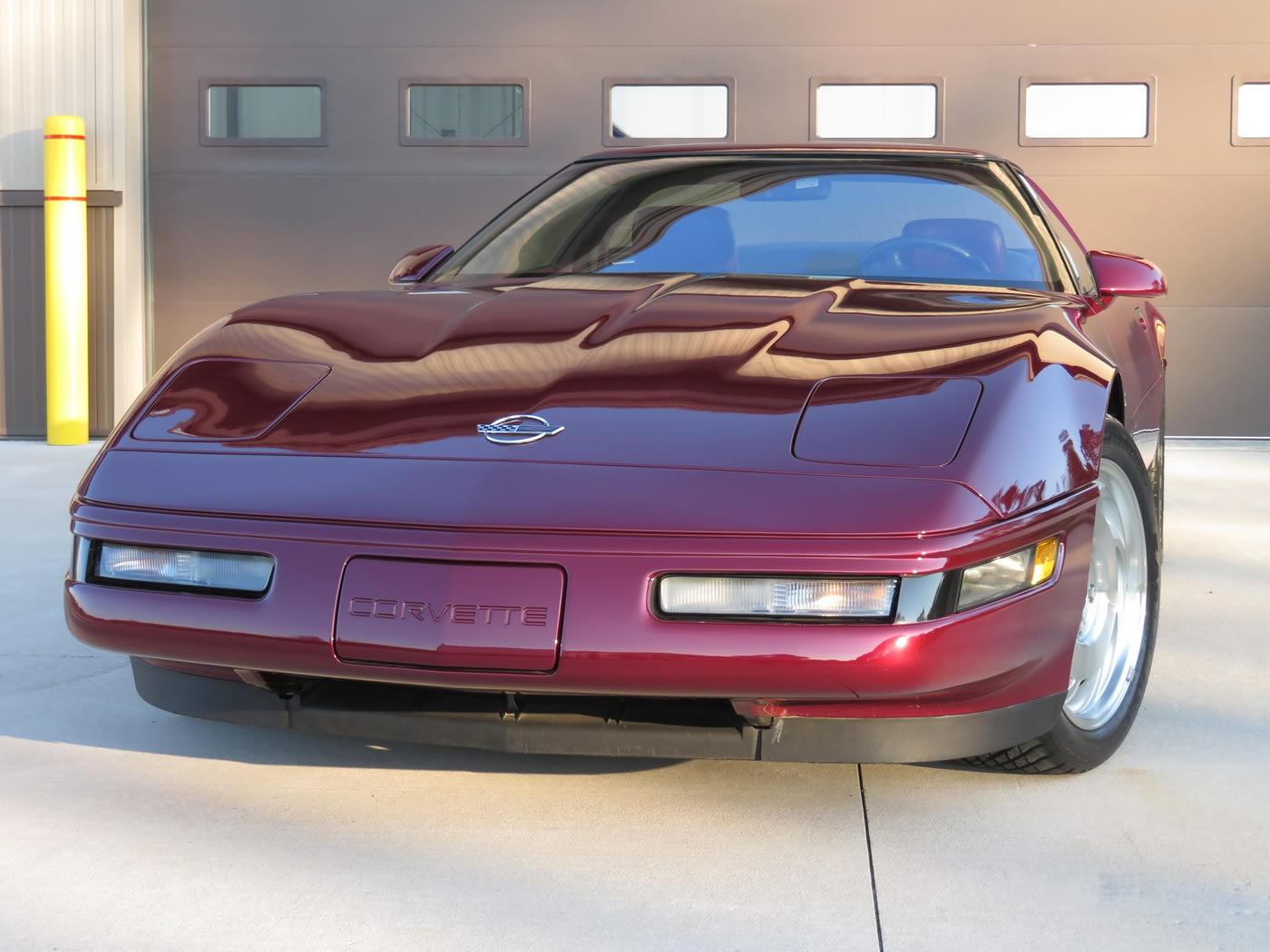 1993 Corvette ZR1 40th Anniversary Edition in Ruby Red Metallic