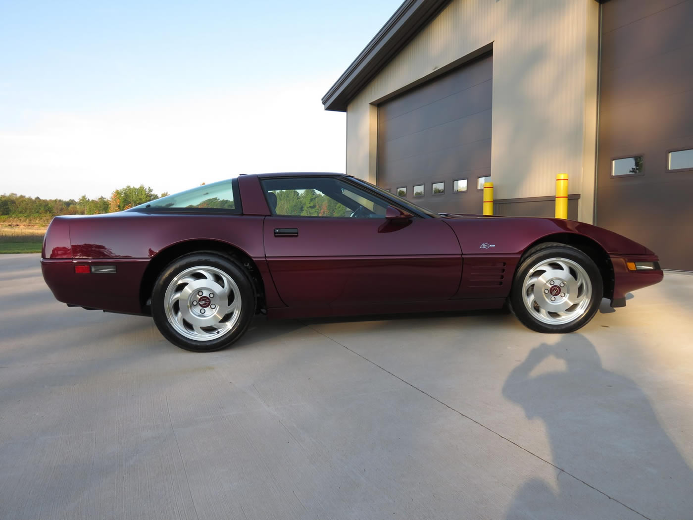 1993 Corvette ZR1 40th Anniversary Edition in Ruby Red Metallic