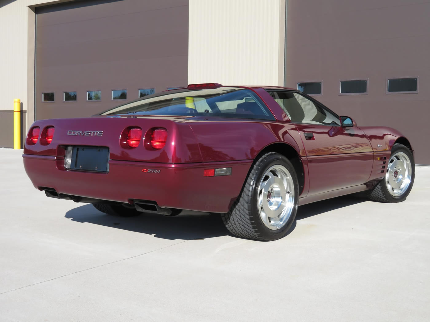 1993 Corvette ZR1 40th Anniversary Edition in Ruby Red Metallic