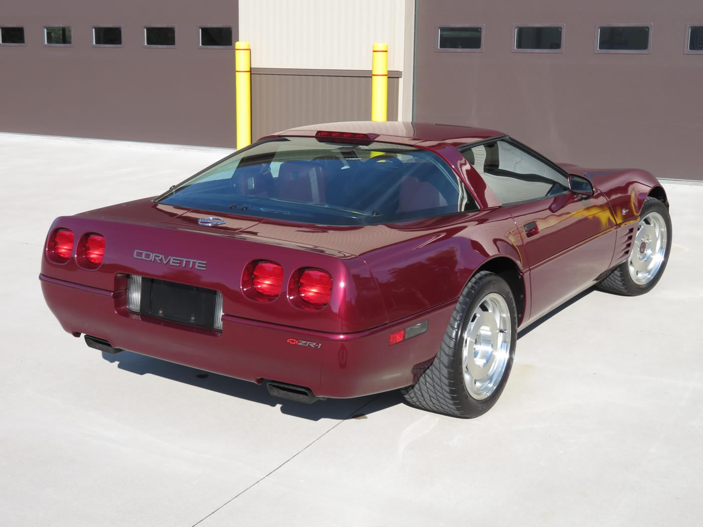 1993 Corvette ZR1 40th Anniversary Edition in Ruby Red Metallic