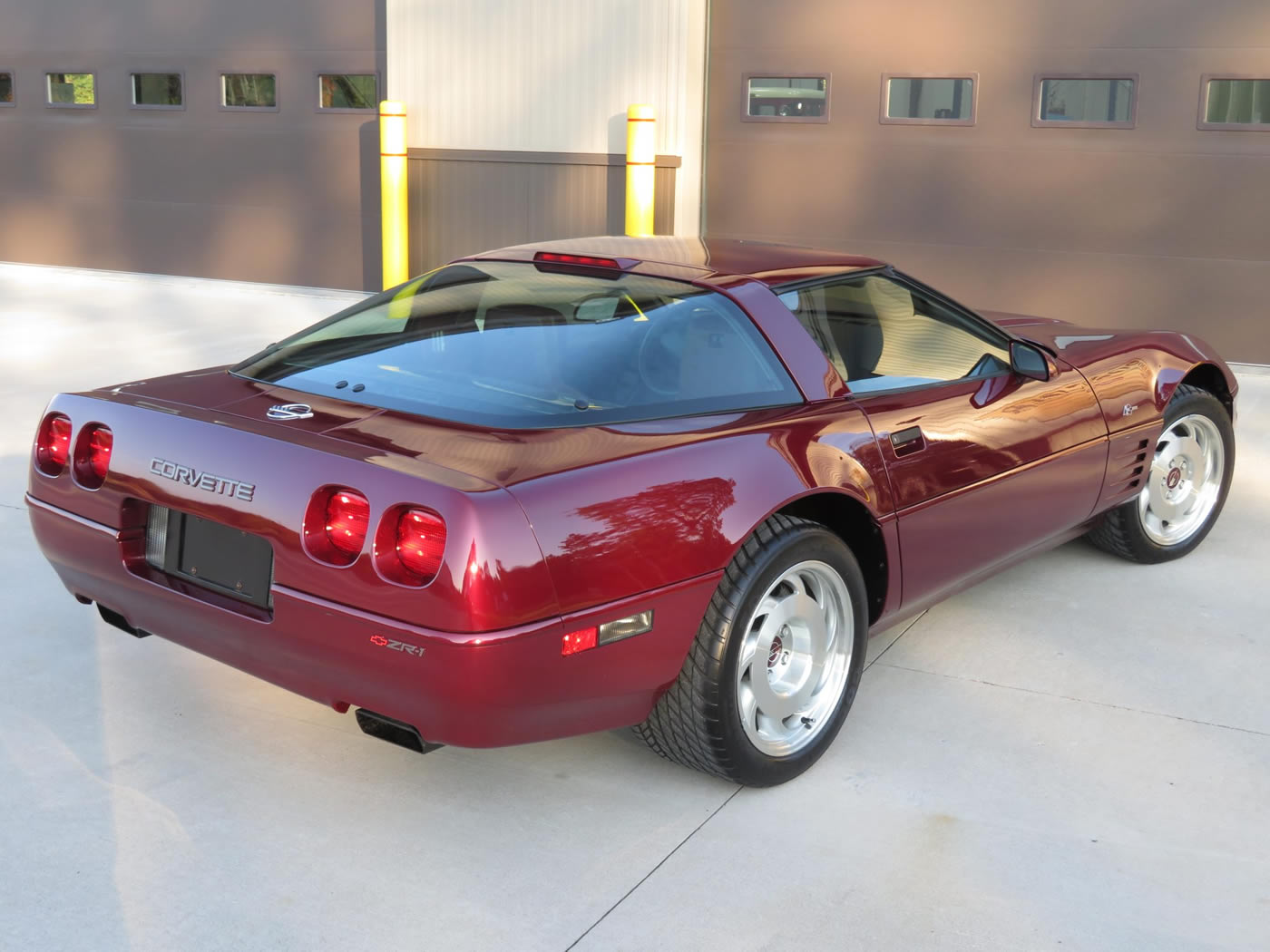 1993 Corvette ZR1 40th Anniversary Edition in Ruby Red Metallic