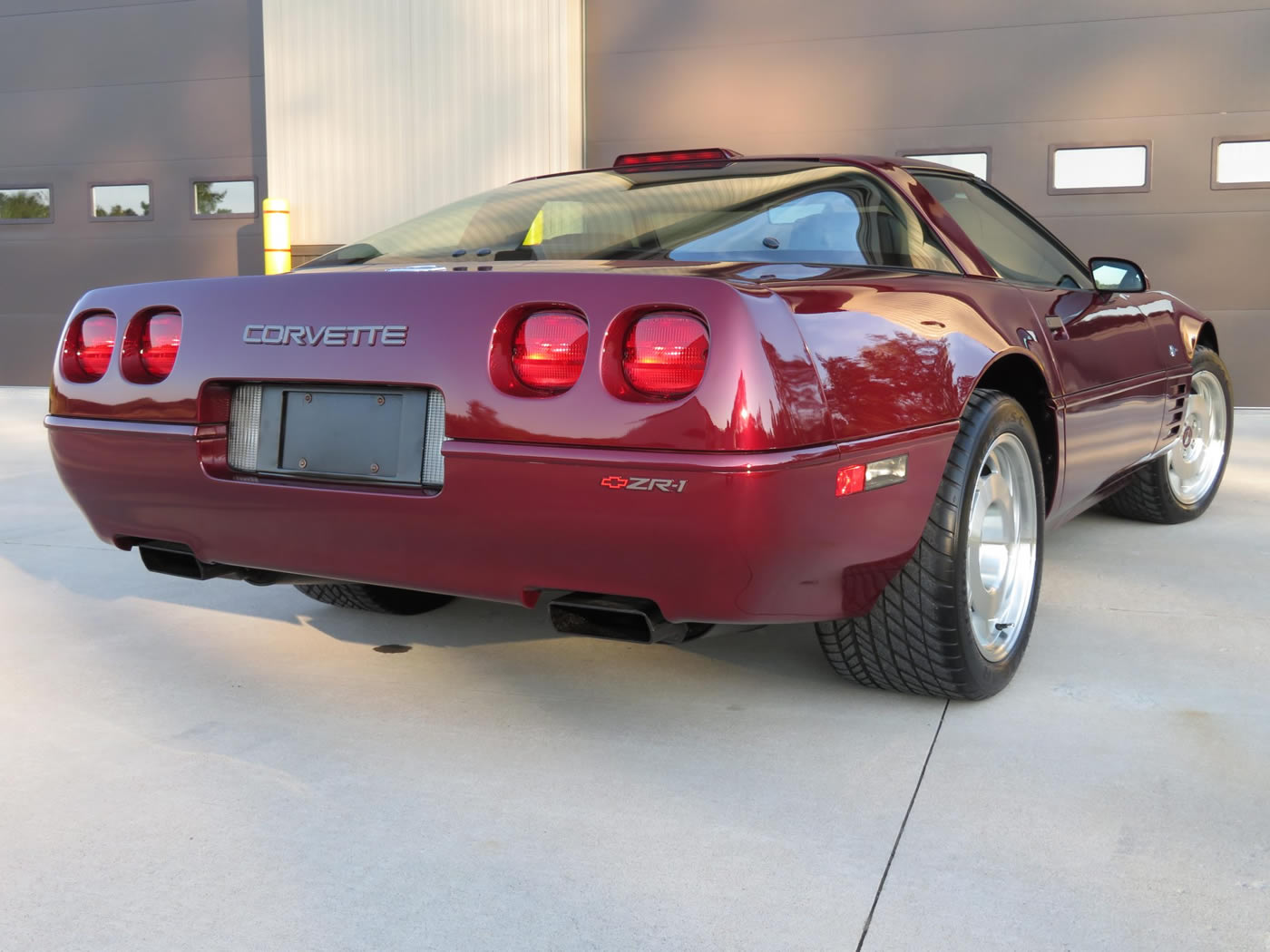 1993 Corvette ZR1 40th Anniversary Edition in Ruby Red Metallic