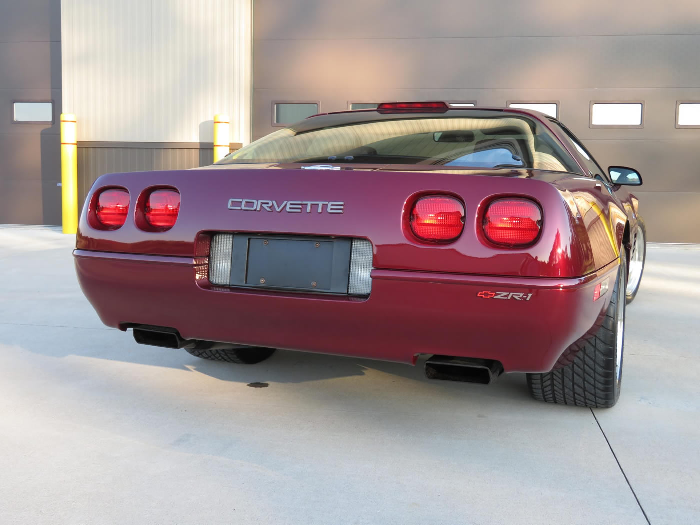 1993 Corvette ZR1 40th Anniversary Edition in Ruby Red Metallic