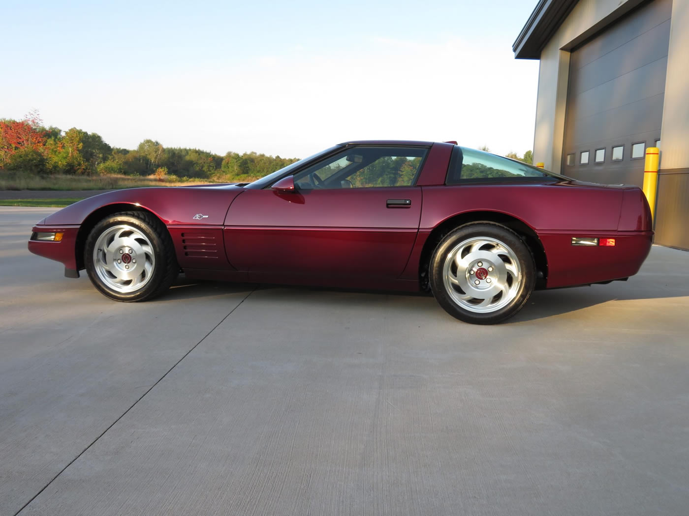 1993 Corvette ZR1 40th Anniversary Edition in Ruby Red Metallic