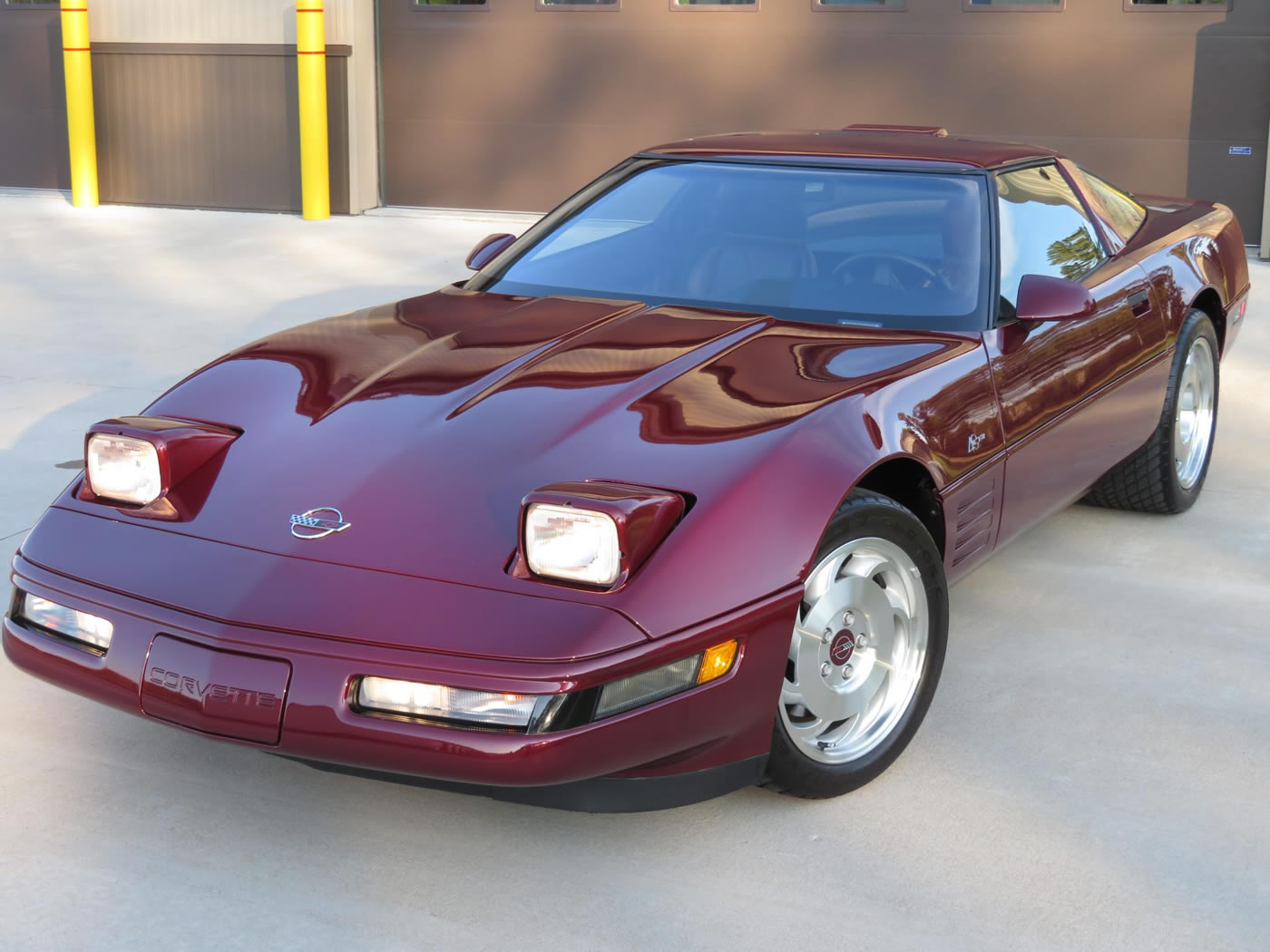 1993 Corvette ZR1 40th Anniversary Edition in Ruby Red Metallic