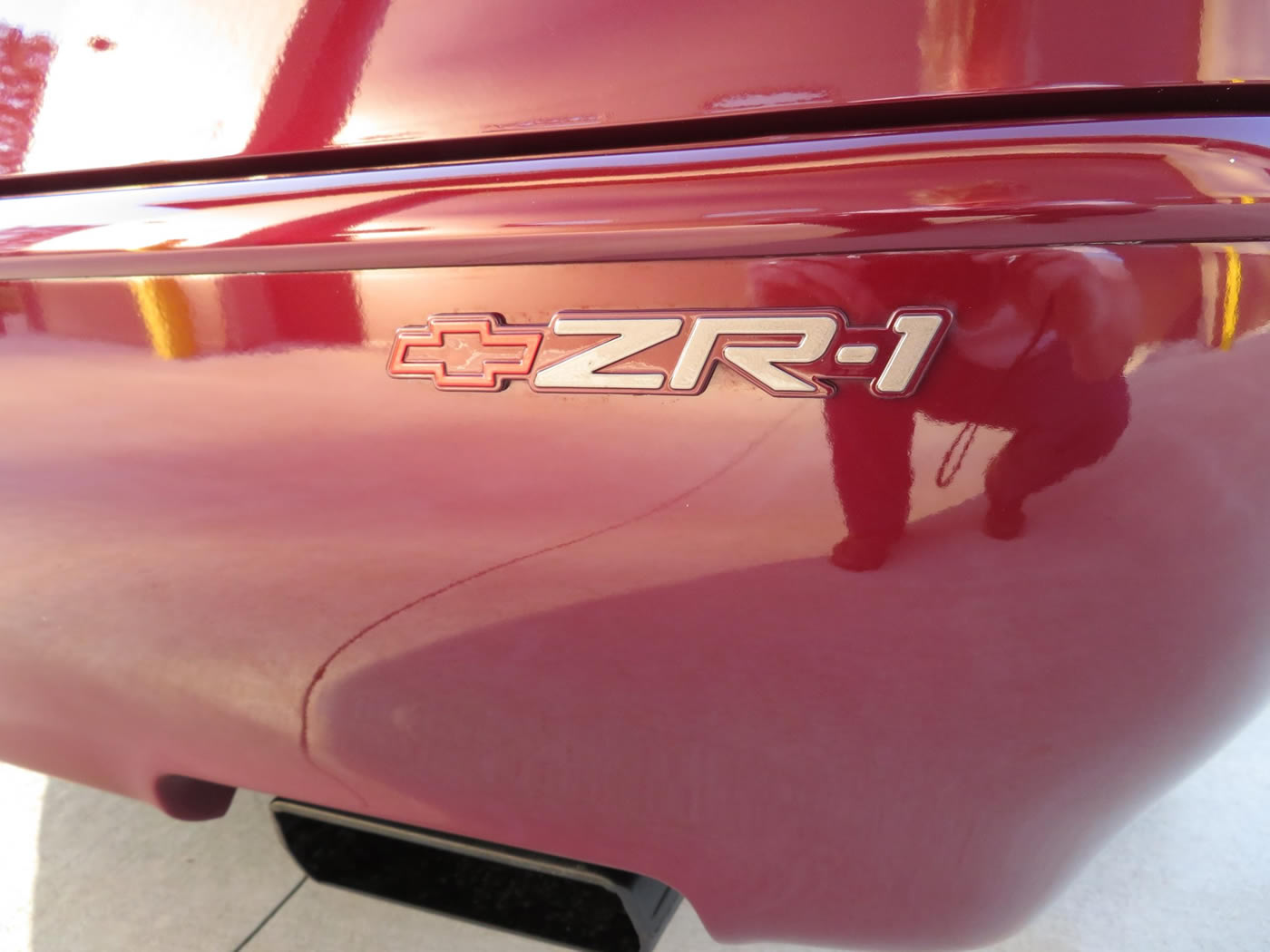 1993 Corvette ZR1 40th Anniversary Edition in Ruby Red Metallic