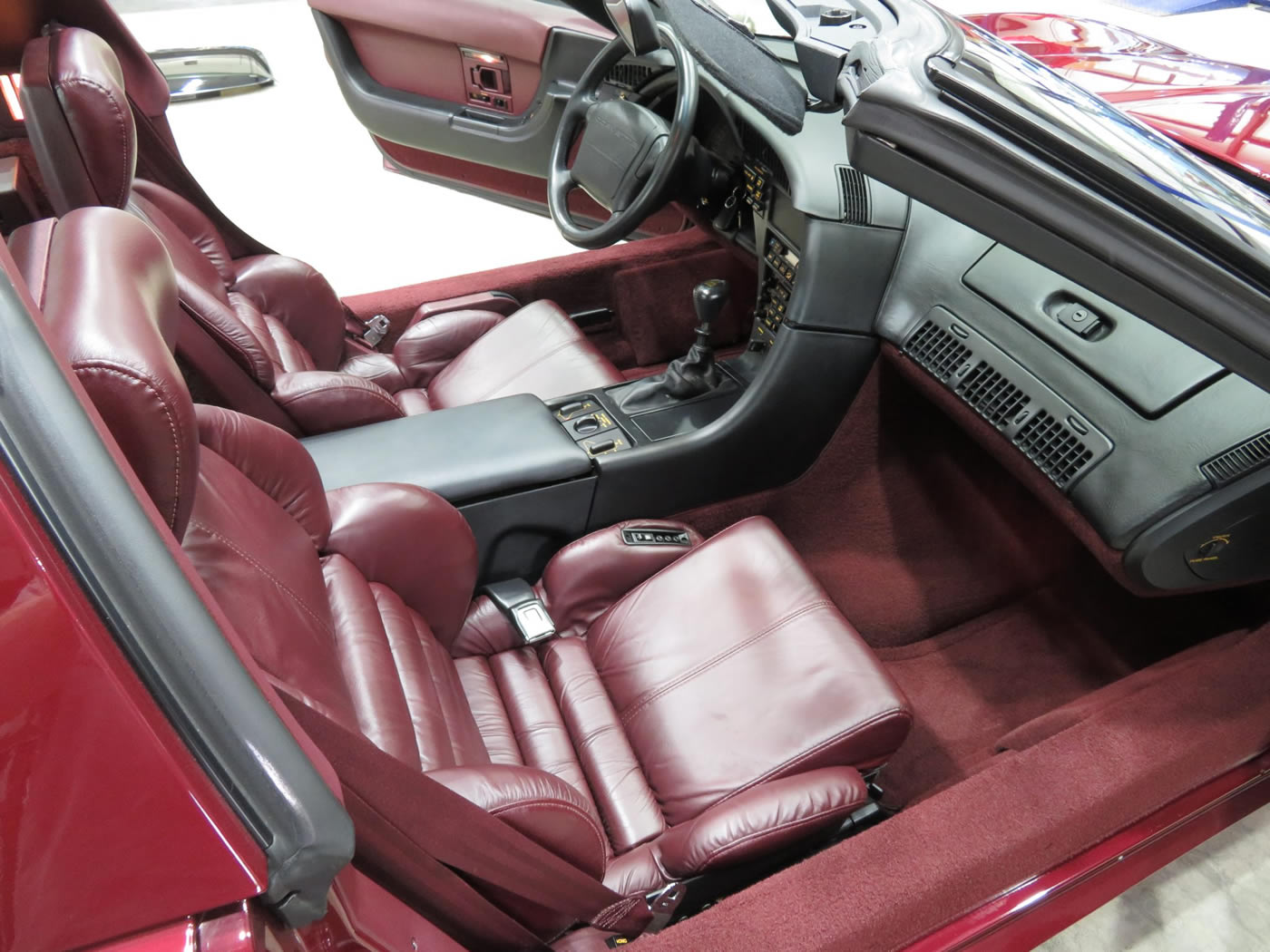 1993 Corvette ZR1 40th Anniversary Edition in Ruby Red Metallic