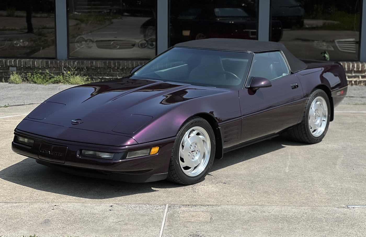 1994 Corvette Convertible in Black Rose Metallic