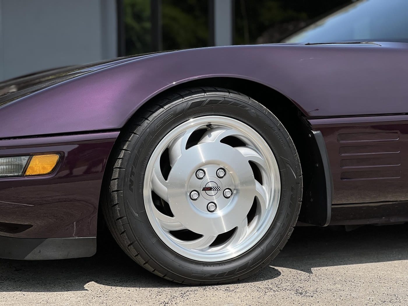 1994 Corvette Convertible in Black Rose Metallic