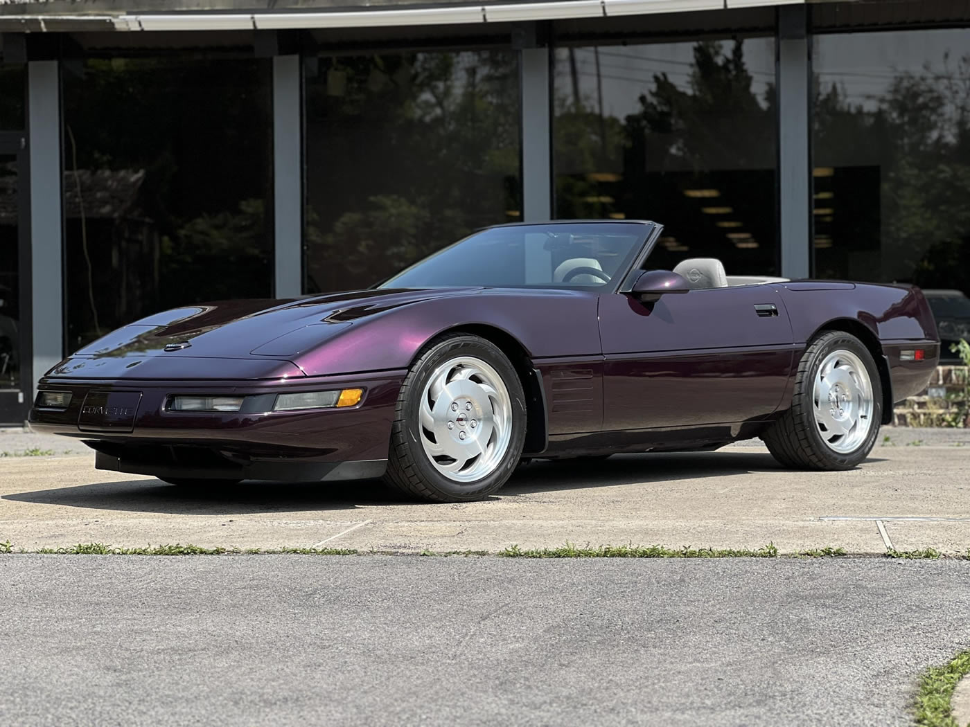 1994 Corvette Convertible in Black Rose Metallic