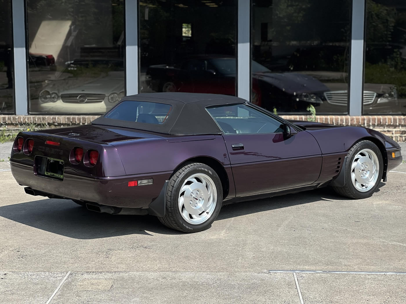 1994 Corvette Convertible in Black Rose Metallic