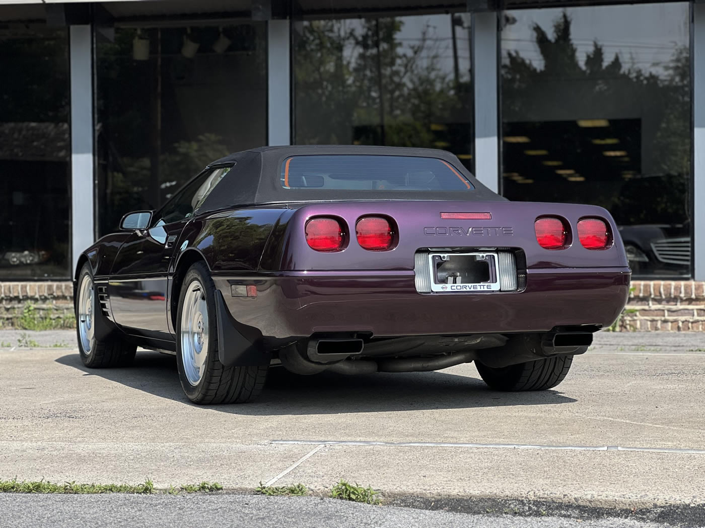 1994 Corvette Convertible in Black Rose Metallic