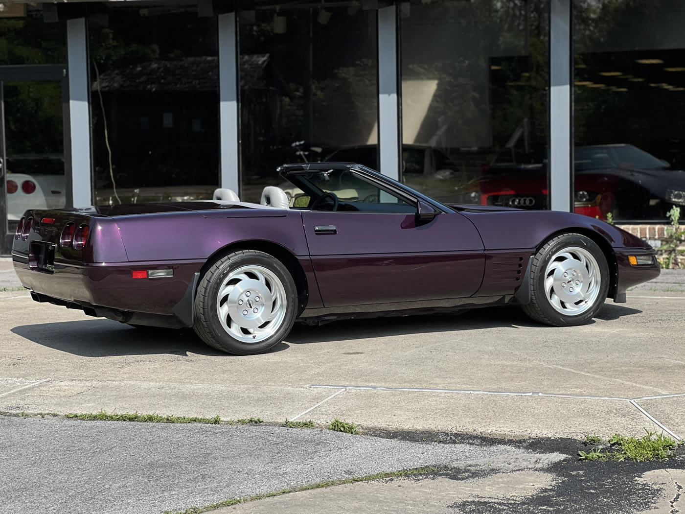 1994 Corvette Convertible in Black Rose Metallic