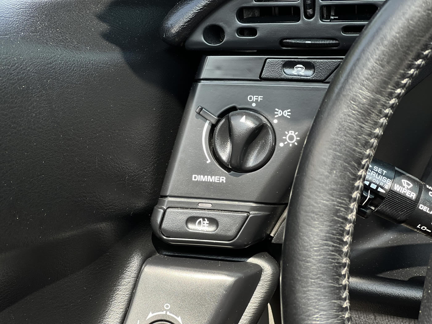 1994 Corvette Convertible in Black Rose Metallic