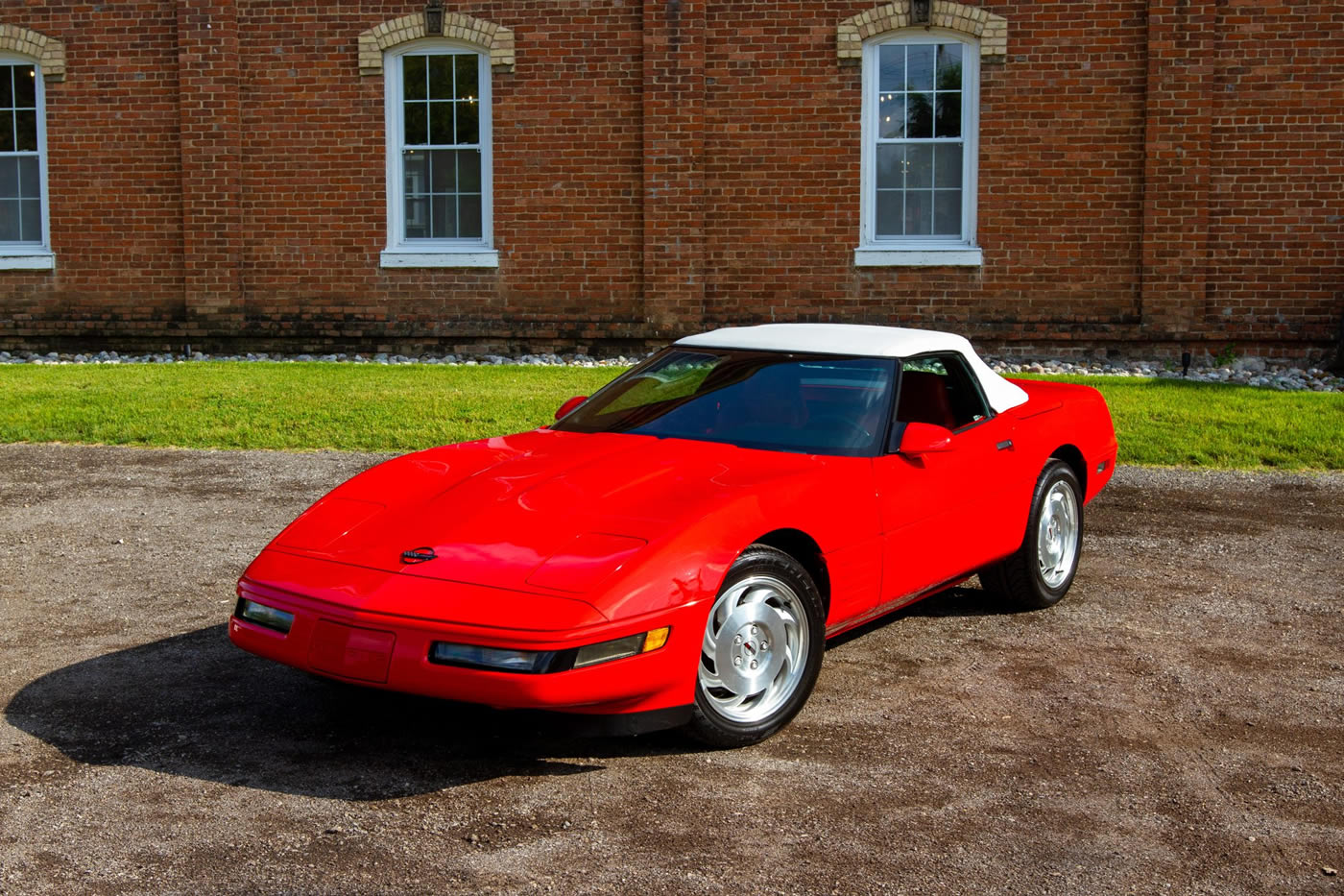 1994 Corvette Convertible in Torch Red