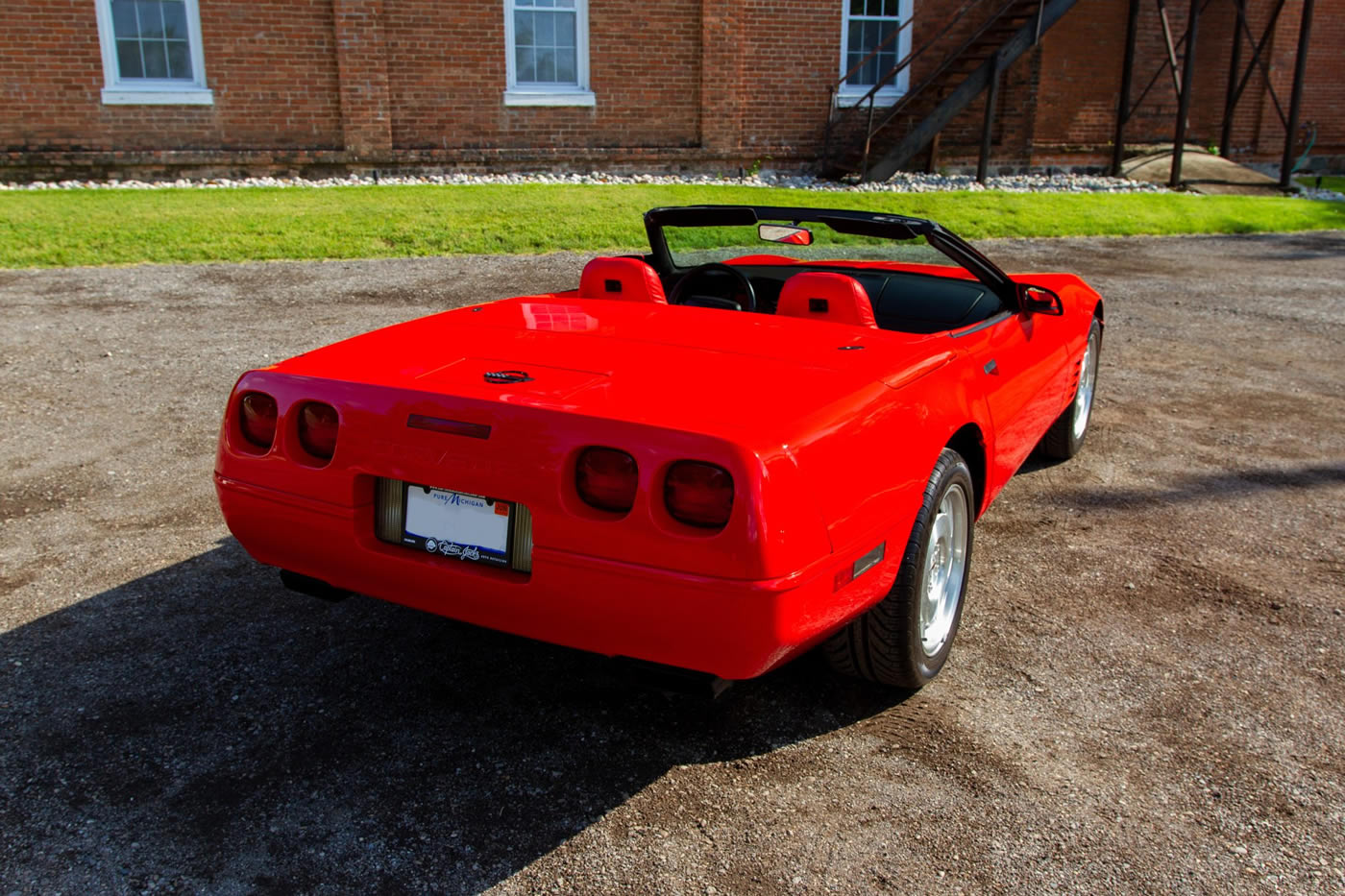 1994 Corvette Convertible in Torch Red