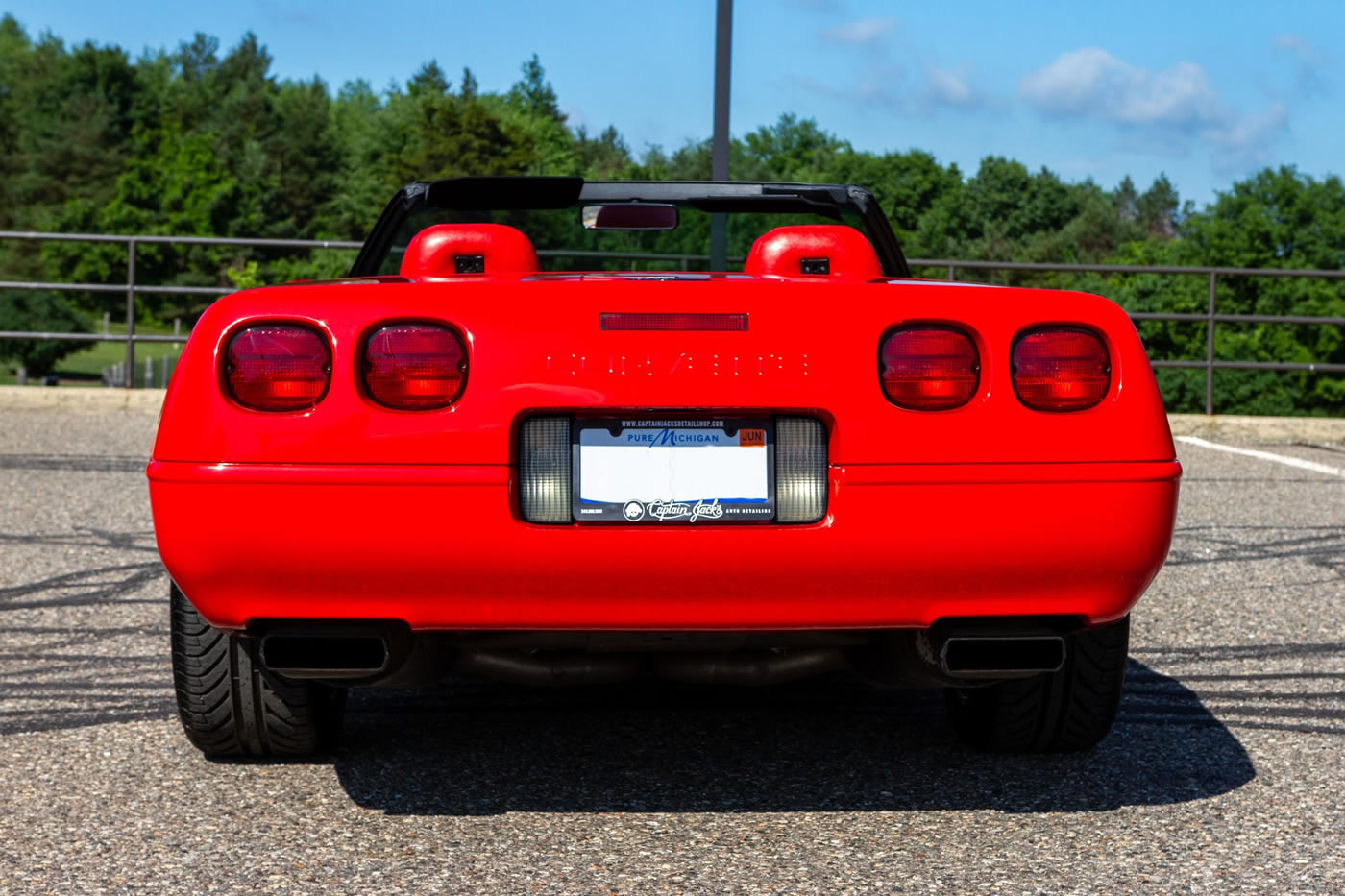 1994 Corvette Convertible in Torch Red