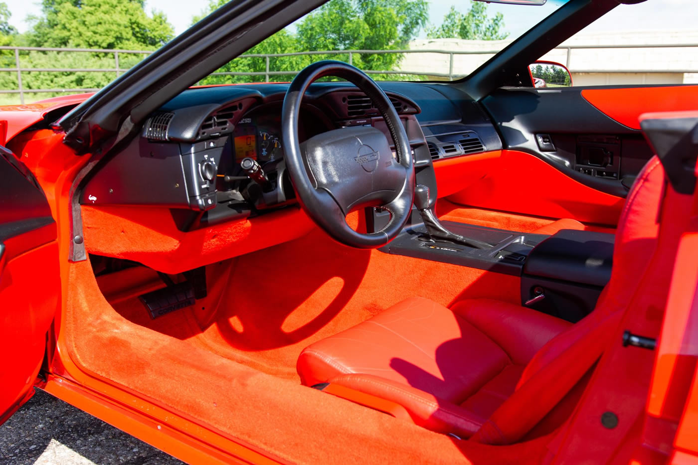 1994 Corvette Convertible in Torch Red