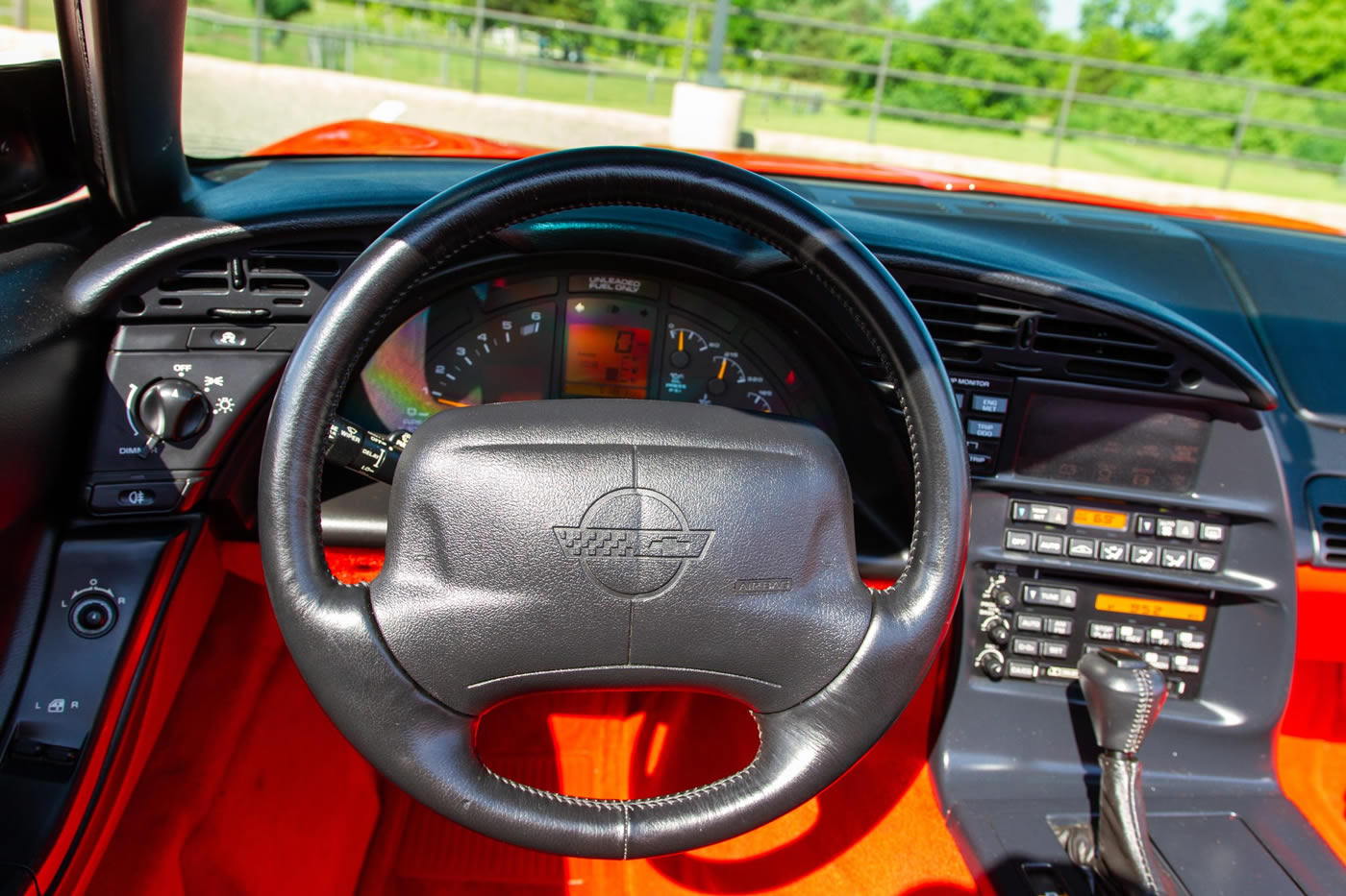 1994 Corvette Convertible in Torch Red