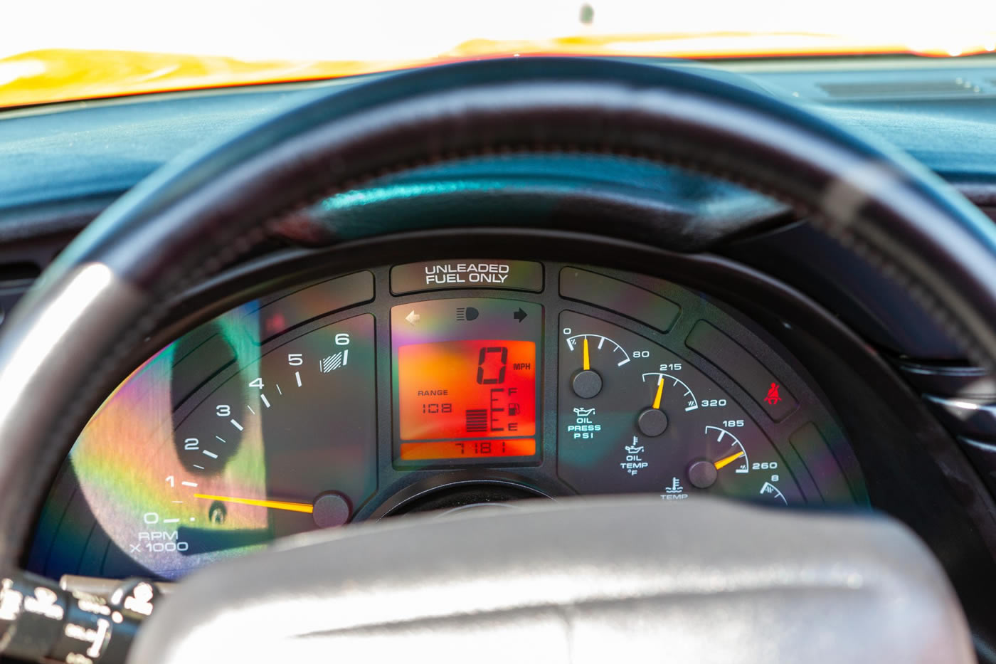 1994 Corvette Convertible in Torch Red