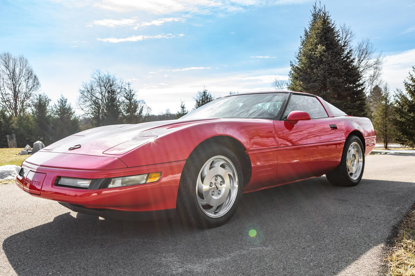 1994 Corvette Coupe in Torch Red