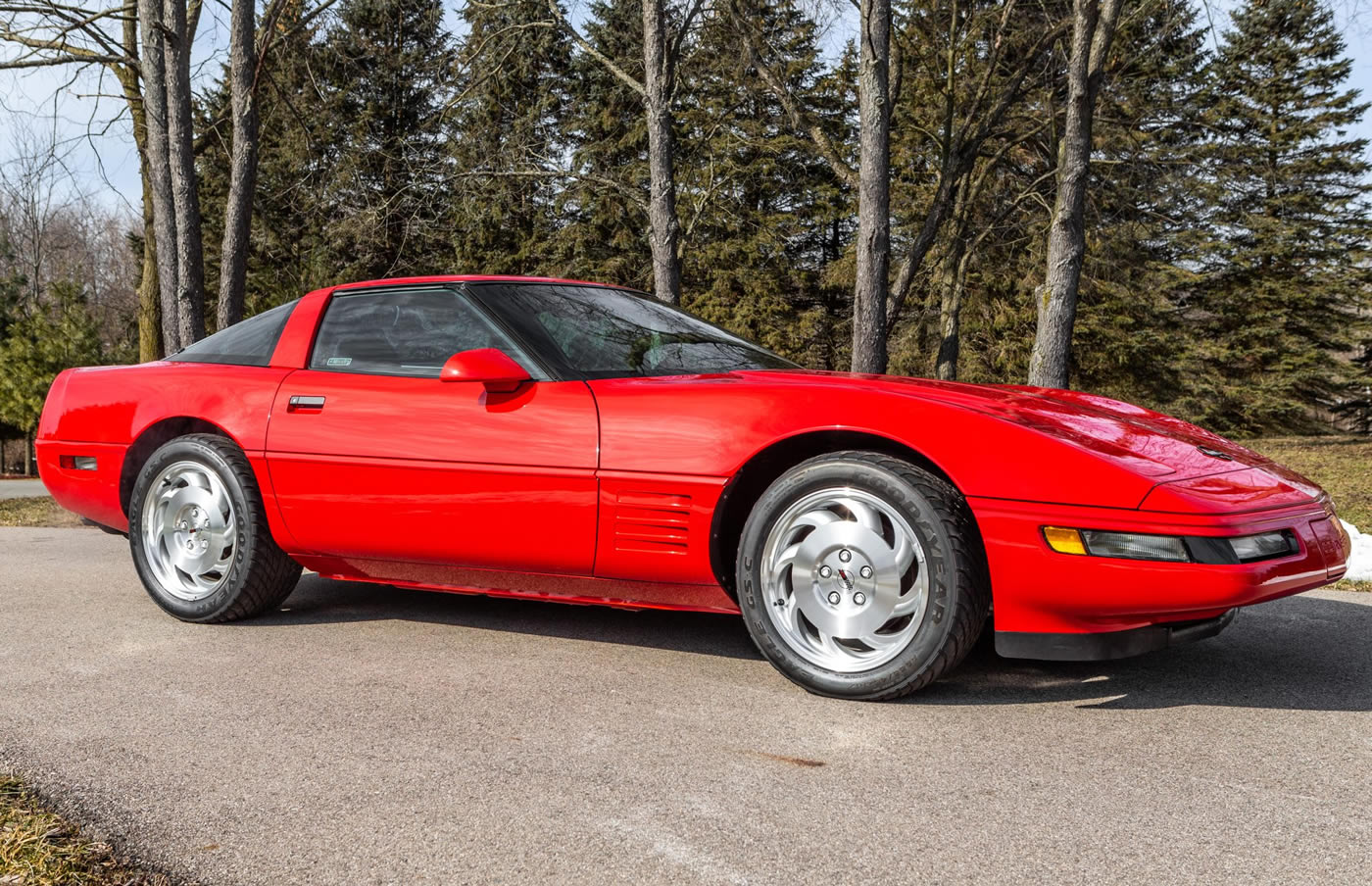 1994 Corvette Coupe in Torch Red