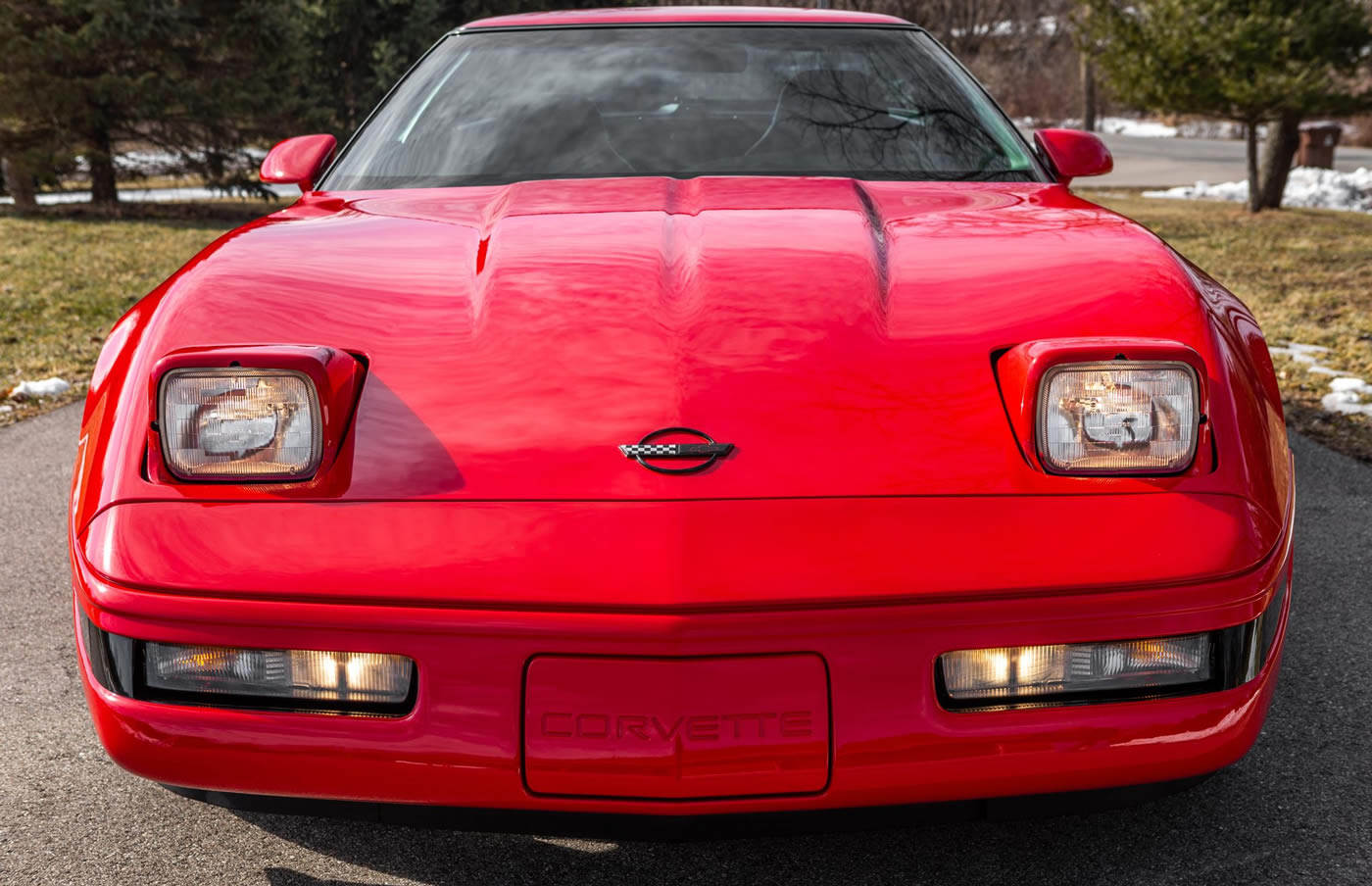 1994 Corvette Coupe in Torch Red